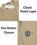 Casual Regular Fit Lightweight Linen Blazer (US Only) Blazer COOFANDY Store