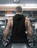 Workout Bodybuilding Muscle Sleeveless Hooded Tank Top (US Only) Tank Tops COOFANDY Store