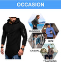 Solid Color Athletic Hoodie (US Only) Hoodies COOFANDY Store