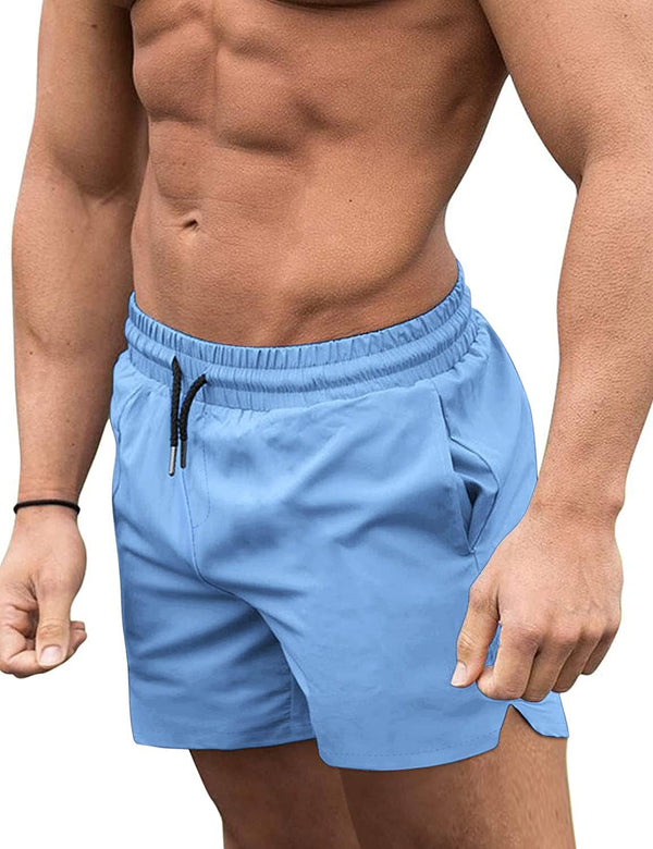 Classic Quick Dry Sport Shorts (US Only) Shorts COOFANDY Store Sky Blue S