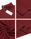 Slim Fit Turtleneck Basic Cotton Sweater (US Only) Sweaters COOFANDY Store