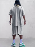 Casual Solid Color Tracksuits Set Sets coofandystore