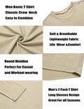 2-Pack Muscle Fitted Workout T-Shirt (US Only) T-Shirt COOFANDY Store