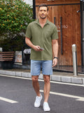 Casual Regular Fit Button Down Shirt (US Only) Shirts Coofandy&