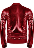 70s Disco Christmas Party Zip-up Jacket (US Only) Jackets COOFANDY Store