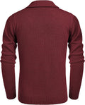 Shawl Collar Pullover Knit Sweaters with Pockets (US Only) Sweaters COOFANDY Store