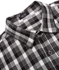 Classic Short Sleeve Plaid Cotton Shirts with Pocket (US Only) Shirts COOFANDY Store