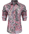 Luxury Design Floral Dress Shirt (US Only) Shirts COOFANDY Store