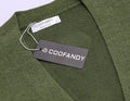 V Neck Lightweight Button Down Knitted Sweater (US Only) Sweaters COOFANDY Store