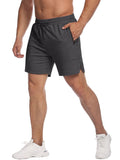 Quick-drying Gym Workout Shorts (US Only) Shorts coofandystore Dark Grey S