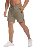 Quick-drying Gym Workout Shorts (US Only) Shorts coofandystore Khaki S