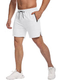 Quick-drying Gym Workout Shorts (US Only) Shorts coofandystore White S