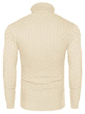 Casual Slim Fit Turtleneck Pullover Sweaters (US Only) Sweaters coofandystore