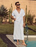 Coofandy V-Neck Long Gown (US Only) Robe coofandy