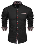 Coofandy Dress Button Down Shirts (US Only) Shirts coofandy Black S