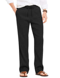 Coofandy Linen Style Beach Yoga Trousers (US Only) Pants coofandy Black S