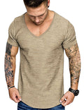 Coofandy 2 Pack Muscle T Shirt (US Only) T-Shirt coofandy