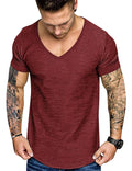 Coofandy 2 Pack Muscle T Shirt (US Only) T-Shirt coofandy