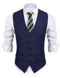 Coofandy Slim Fit Waistcoat (US Only) Vest coofandy Blue S