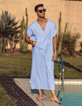 Coofandy V-Neck Long Gown (US Only) Robe coofandy