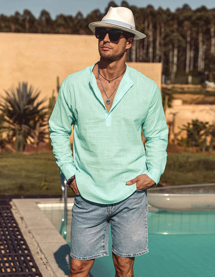 Mens clearance linen shirts