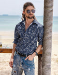 Coofandy Coffee Bean Pattern Shirt coofandystore