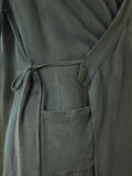 Casual Linen Blend Shirt Set Sets coofandystore
