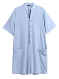 Cotton Stand Collar Jumpsuit Jumpsuit coofandystore