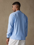Linen V-neck Beach Long-sleeved Shirt Shirts & Polos coofandystore