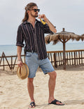 Coofandy Striped Pattern Shirt coofandystore