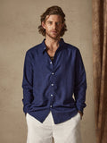 Linen Style Long Sleeve Shirt Shirts coofandy