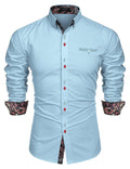 Coofandy Dress Button Down Shirts (US Only) Shirts coofandy Blue S