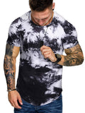 Coofandy Muscle Tie-dye Gym T-shirt (US Only) T-Shirt coofandy