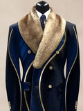 Stylish Windproof Fur Collar Coat Coat coofandy