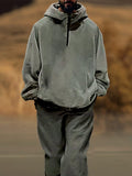 Causal Loose Hoodie Set Sets coofandy