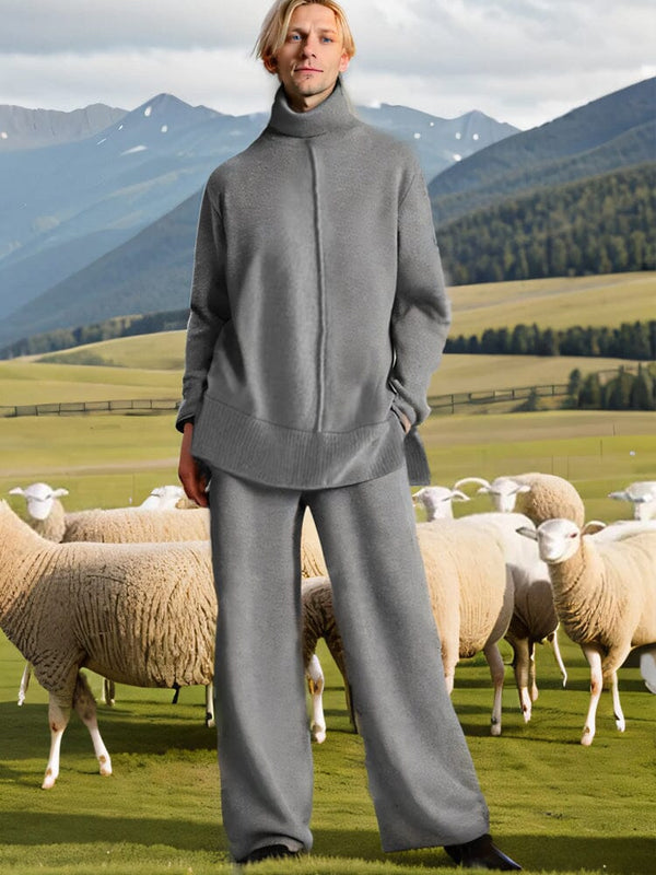 Soft Thermal 2-Piece Set Sets coofandy Grey M