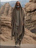 Ultra-Soft Hooded Long Outerwear Cardigans coofandy Camel M