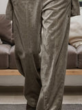 Luxury Soft Velvet 3-Piece Outfits Sets coofandy
