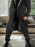 Thermal Fleece Lined Hooded Jumpsuit Jumpsuit coofandy