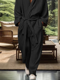 Casual Simple Belted Jumpsuit Jumpsuit coofandy