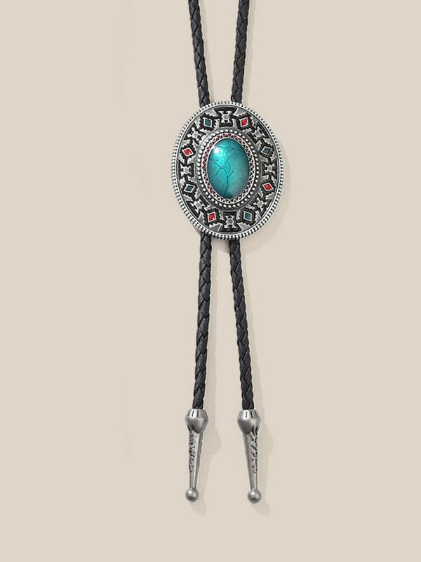 Vintage Bolo Tie Leather Necklace Necklace coofandystore PAT1 F
