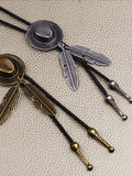 Western Cowboy Bolo Tie Necklace Necklace coofandystore