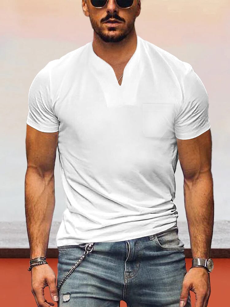 LOOSE FIT ROUND NECK TEE CHAMPAGNE COAST