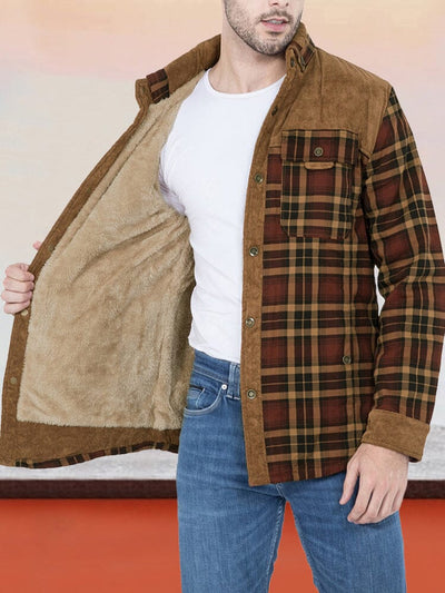 Padded Warm Cotton Flannelette Jacket Jackets coofandystore 