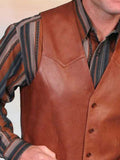 Coofandy Vintage Leather Vest Vest coofandystore