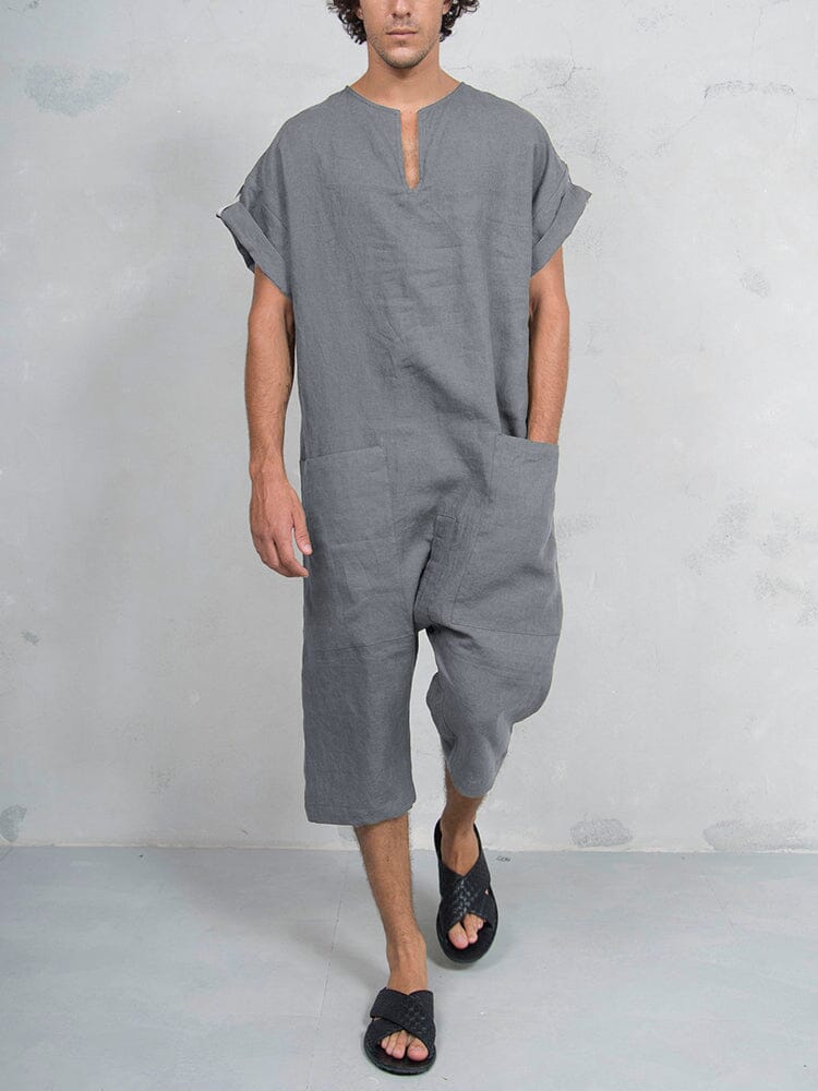 LINEN JUMPSUIT