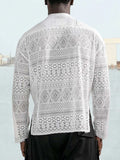 Hollow Out Lace Shirt Sets Sets coofandystore