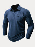 Lightweight Solid Polo Shirt Polos coofandystore