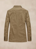 Performance 100% Cotton Suit Jacket Jackets coofandy