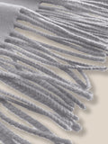 Comfy Tassel Faux Pashmina Scarf Scarf coofandy
